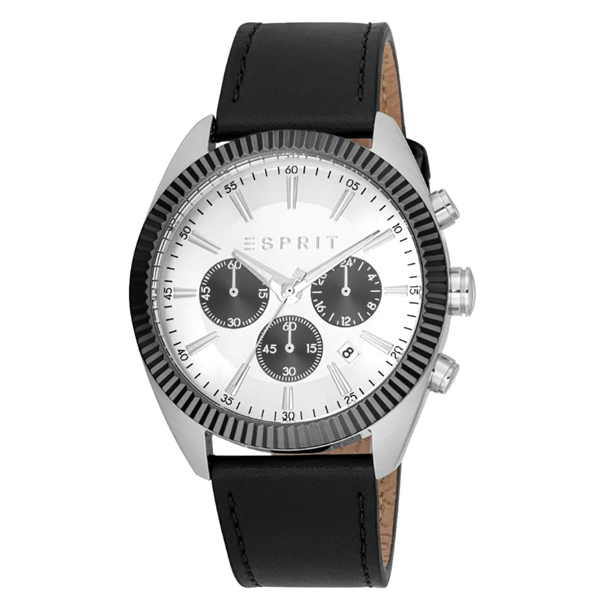 MONTRE ESPRIT HOMME CHRONO CUIR